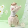 26cm Alpaca Dog Toy - Squeaky Sound Plush Toy | Interactive Pet Toy for Dogs