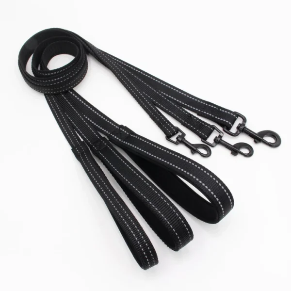Pet Reflective Safety Leash Large Dog Leash Medium Dog Leash Small Dog Leash Dog Walk Leash | Adjustable Pet Walking & Outdoor Gear for Dogs