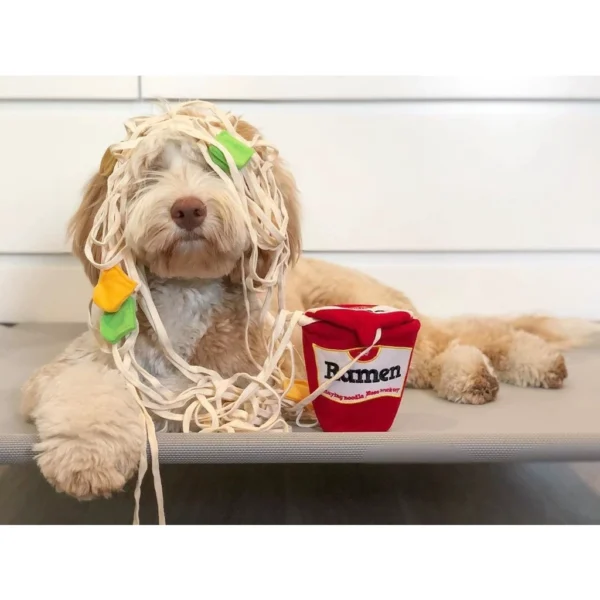 Dog Toys - Snuffle Noodle Cup Interactive Feeding Toy | Interactive Pet Toy for Dogs