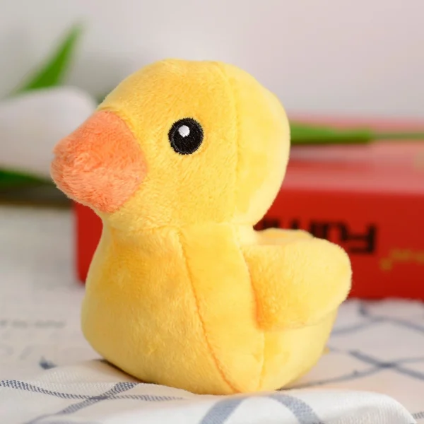 Cute Yellow Duck Squeaky Dog Toy | Interactive Pet Toy for Dogs
