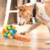 Rainbow Felt Snuffle Ball - Interactive Puzzle Feeder Dog Toy | Interactive Pet Toy for Dogs