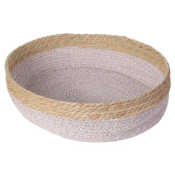Cat Bed Handwoven Rattan Pet Sleeping Nest Basket Comfortable Breathable Dog Bed Large Scratch - resistant Bite - resistant | Comfortable Pet Bed for Dogs & Cats