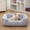 cn-11134207-820l4-me5ihfcgicjn61.webp Large Dog Bed Cat Bed Plush Soft Comfortable Pet Bed Square Warm Cat Sofa Non - slip Bottom Dog Sofa | Comfortable Pet Bed for Dogs & Cats