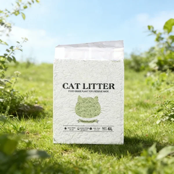 2KG Mixed Tofu Cat Litter 8:2 | Low Dust Flushable Strong Clumping Deodorizer Pasir Kucing | Clumping Cat Litter & Odor Control