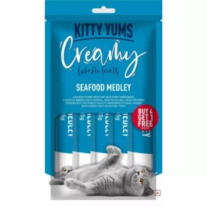 Kitty Yums Cat Creamy Treats | Pet Food & Treats for Cats