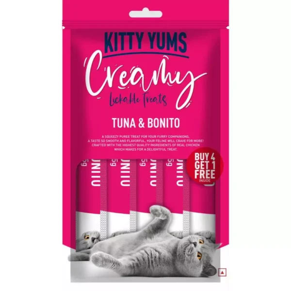 Kitty Yums Cat Creamy Treats | Pet Food & Treats for Cats