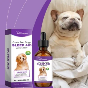my-11134207-820lc-mgnhcvh1hnv0bc.webp Pets Dogs Cats Sleep Aid Supplement Sleeping Dropper Solutions Natural Pet Sleep Liquid for Promotes Calm Rest Sleep Support | Pet Daily Care Essential for Dogs & Cats