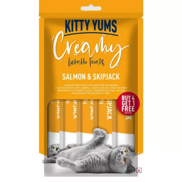 Kitty Yums Cat Creamy Treats | Pet Food & Treats for Cats