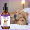 Pets Dogs Cats Sleep Aid Supplement Sleeping Dropper Solutions Natural Pet Sleep Liquid for Promotes Calm Rest Sleep Support | Pet Daily Care Essential for Dogs & Cats