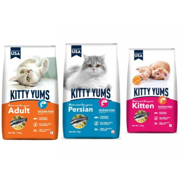 Kitty Yums Cat Food 1KG | Pet Food & Treats for Cats