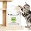 2KG Mixed Tofu Cat Litter 8:2 | Low Dust Flushable Strong Clumping Deodorizer Pasir Kucing | Clumping Cat Litter & Odor Control