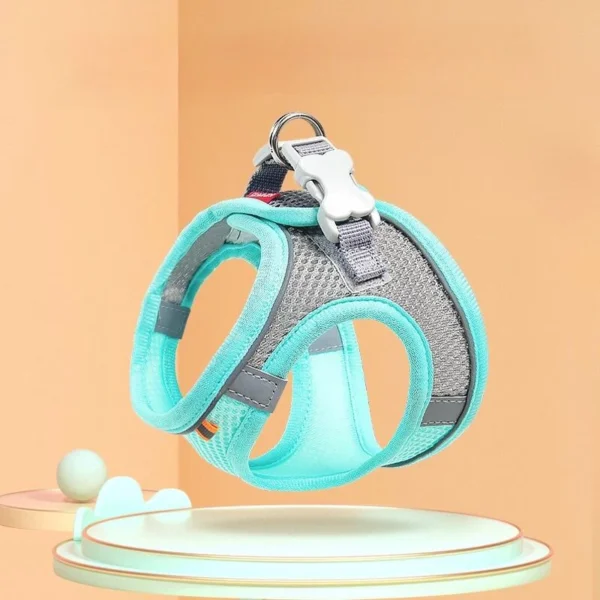 Cat Traction Rope Anti - breakaway Vest Type Breathable Reflective Pet Chest Strap Small Dog Walking Cat Rope Pet Supplies | Adjustable Pet Walking & Outdoor Gear for Dogs & Cats