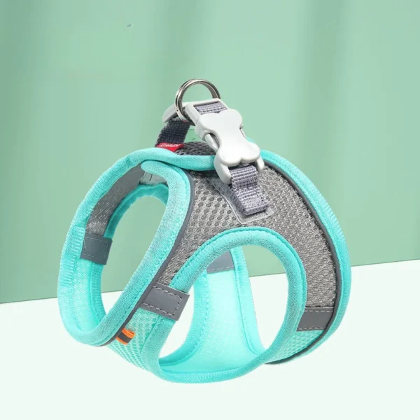Cat Traction Rope Anti - breakaway Vest Type Breathable Reflective Pet Chest Strap Small Dog Walking Cat Rope Pet Supplies | Adjustable Pet Walking & Outdoor Gear for Dogs & Cats