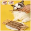 sg-11134201-7rdyj-m04eejmhkf1qc8.webp Cat Chew Stick - Natural Teeth Cleaning Silvervine & Hemp Rope Toy (21cm) | Interactive Pet Toy for Cats