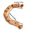 sg-11134201-820ly-mnbszsve6u4ha5.webp MIQUEL Squeaky Dog Toy Plush Sausage Toy | Interactive Pet Toy for Dogs