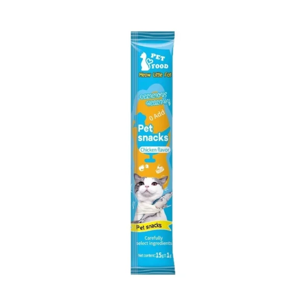 15g Salmon Tuna Mixed Flavor Cat Sticks Nutritious Wet Food Snacks All Stage Kitten Adult Cat Treats | Pet Food & Treats for Cats