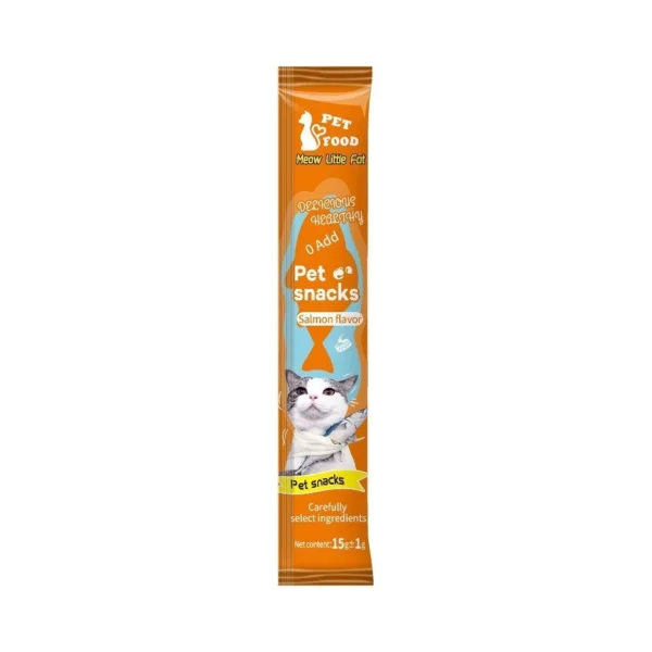 15g Salmon Tuna Mixed Flavor Cat Sticks Nutritious Wet Food Snacks All Stage Kitten Adult Cat Treats | Pet Food & Treats for Cats