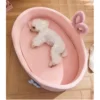 All - Season Pet House Washable, Cat Bed & Dog Pad, Detachable Pink Pet Bed, Soft Orthopedic Support, Non - Slip Bottom | Comfortable Pet Bed for Dogs & Cats