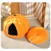 sg-11134201-824hs-me6nrkdunncy60.webp Pumpkin Cat Nest Closed Cat Nest Anti Dirty Sleep Mat Pet Nest Removable Warm Cute Perkara Kucing | Comfortable Pet Bed for Cats