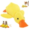 Gaga Duck Plush Dog Toy - Squeaky Quacking Chew Toy | Interactive Pet Toy for Dogs