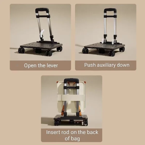 Cat Carrier Backpack with Trolley | Pet Daily Care Essential for Cats