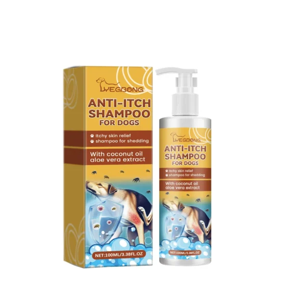 100ml pH - Balanced Dog Shampoo & Conditioner for Sensitive Skin | Pet Grooming & Care Supplies for Dogs