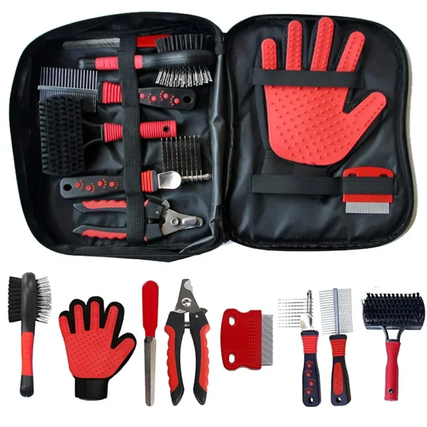 Complete Pet Grooming Kit for Dogs & Cats | Pet Grooming & Care Supplies for Dogs & Cats