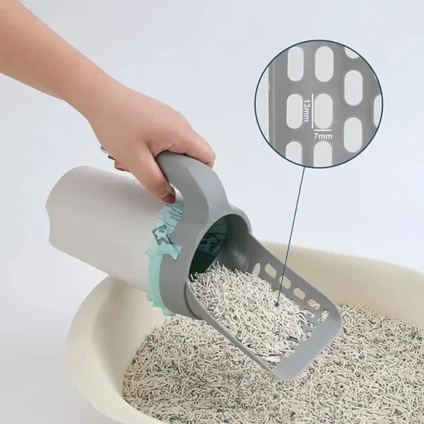 S190a50b48fbe4259856860472c136e69V.webp Cat Litter Scoop for Easy Cleaning | Pet Hygiene & Cleaning Supplies for Cats