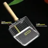 S209dc7300fad4fd1854eb64a3c0b198bP.webp Stainless Steel Cat Litter Scoop with Wooden Handle - Anti - Rust Design | Pet Hygiene & Cleaning Supplies for Cats