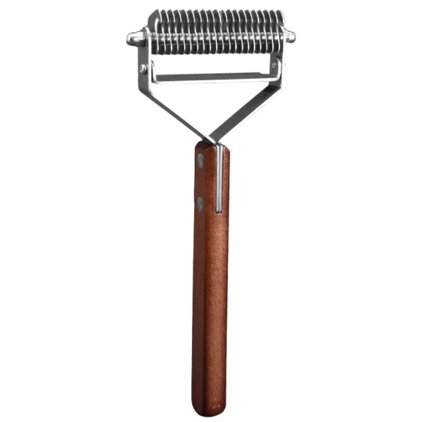 Self - Cleaning Slicker Brush with Dematting Comb for Dogs & Cats | Pet Grooming & Care Supplies for Dogs & Cats