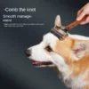 Self - Cleaning Slicker Brush with Dematting Comb for Dogs & Cats | Pet Grooming & Care Supplies for Dogs & Cats