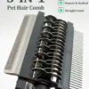 3 - in - 1 Undercoat Rake & Grooming Brush for Dogs & Cats | Pet Grooming & Care Supplies for Dogs & Cats