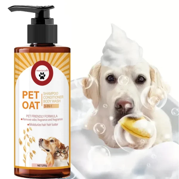 250g Pet Shampoo for Dogs & Cats - Soft & Fresh Coat | Pet Grooming & Care Supplies for Dogs & Cats