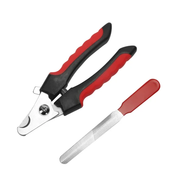 Stainless Steel Pet Nail Clippers for Dogs & Cats | Pet Grooming & Care Supplies for Dogs & Cats