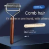 Self - Cleaning Slicker Brush with Dematting Comb for Dogs & Cats | Pet Grooming & Care Supplies for Dogs & Cats
