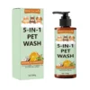 5 - in - 1 Natural Coconut Pet Shampoo & Conditioner for Dogs & Cats 250g | Pet Grooming & Care Supplies for Dogs & Cats