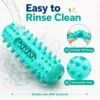 [Random Color] Squeaky Dog Toothbrush Toy | Teething Chew Stick
