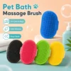 [Random Color] Pet Bath & Massage Brush Glove | Grooming Mitt