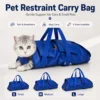 Foldable Scratch-Resistant Pet Carrier Bag | Portable Travel Bag