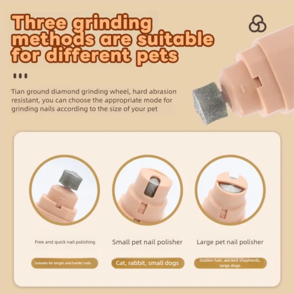 sg-11134201-7rdvp-mcsudhjhgmdc63.webp High-Power Electric Pet Nail Grinder Set | Nail Care Tool