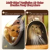 [Random Color] Transparent Space Capsule Cat Carrier Backpack | Travel Bag