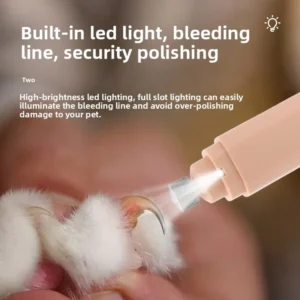 High-Power Electric Pet Nail Grinder Set | Nail Care Tool