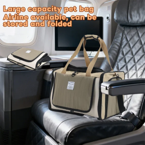 [Random Color] Lightweight Portable Pet Carrier Shoulder Bag | Travel Bag