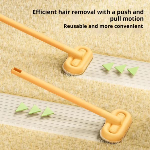 [Random Color] Sticky Pet Fur Catcher Brush | Hair Removal Tool